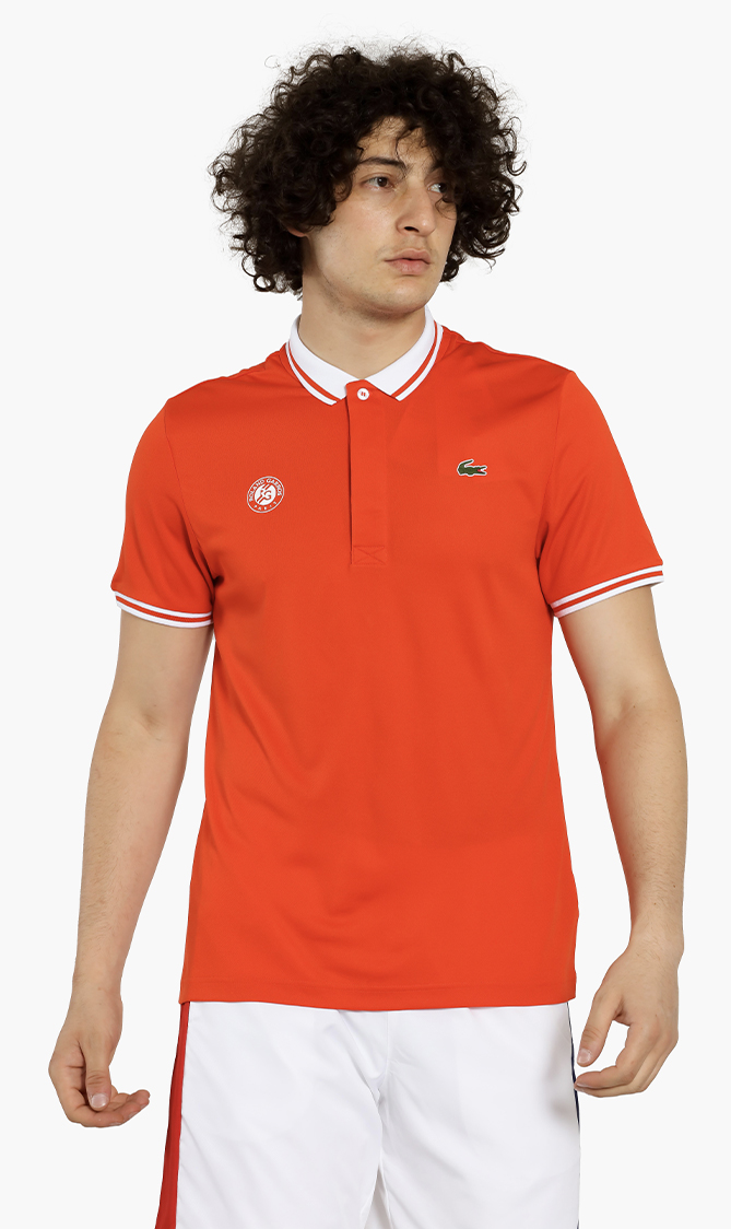 

Lacoste Sport Roland Garros Breathable Pique Polo Shirt