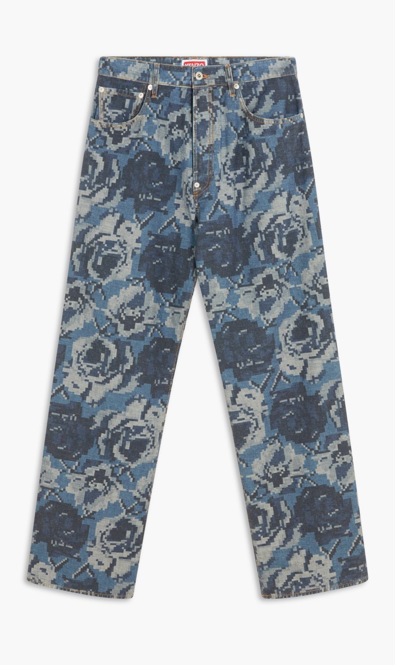 

Kenzo Blue Kenzo P Suisen Relaxed Jeans for Men | The Deal Outlet