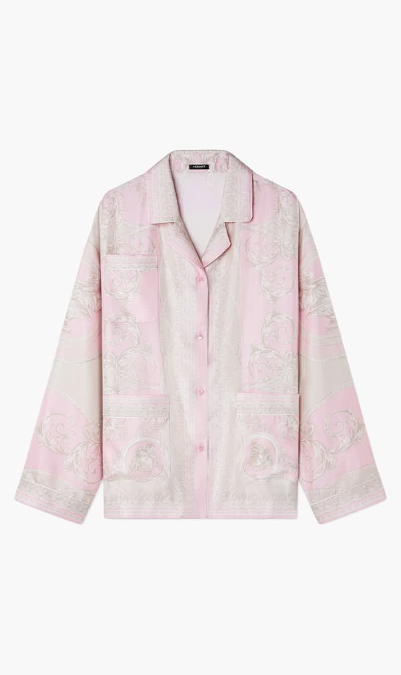 

Versace Multi-color Informal Shirt Coupe Des Dieux Barocco Foulard On Responsible Silk Twill for Women | The Deal Outlet