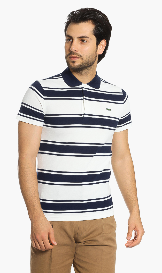 

Lacoste Striped Slim Fit Polo Shirt