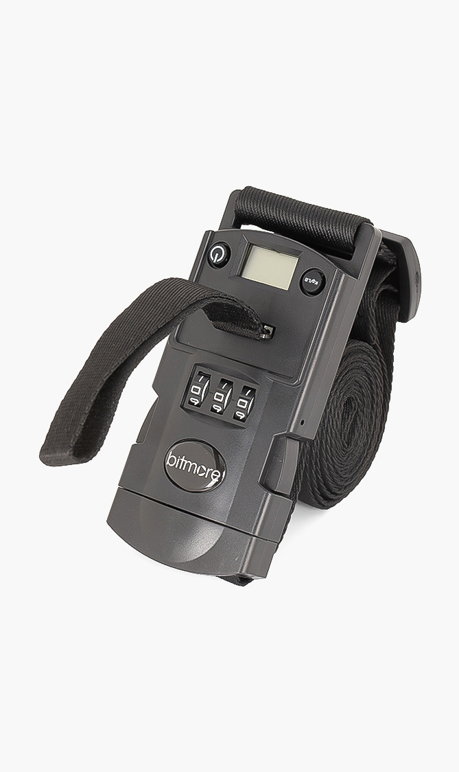 

TIME DESIGN Cipher Lock Luggage Belt With Digital Scales