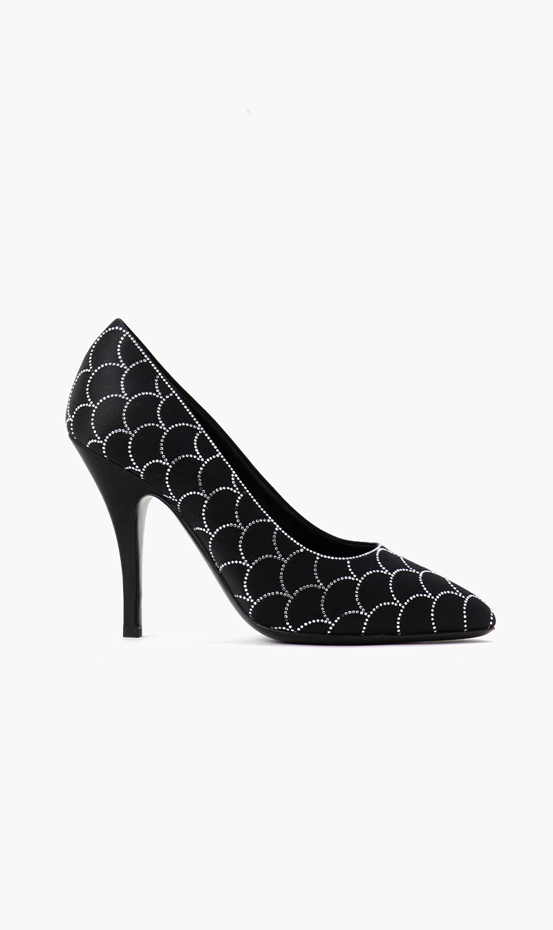 

Judy Satin Pumps, Black