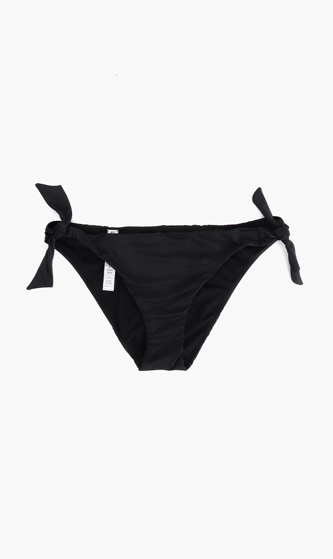 

Side Knot Bikini, Black