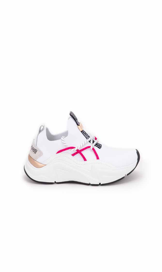 

Roberto Cavalli Harison Knitted Sneakers