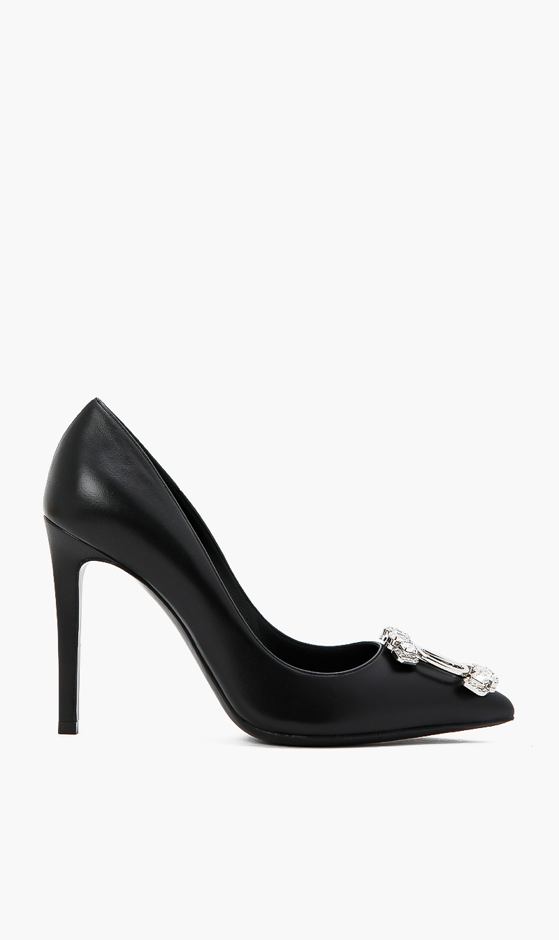 

Salvatore Ferragamo Embellished Crystal Heel