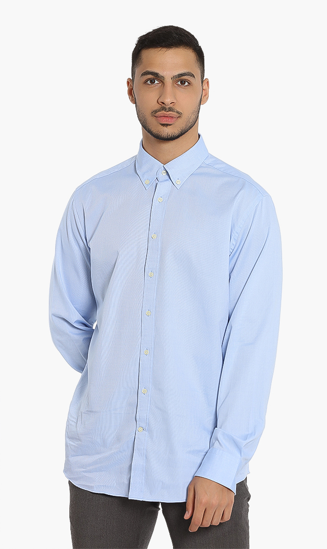 

Hackett London Brompton Slim Fit Long Sleeves Shirt