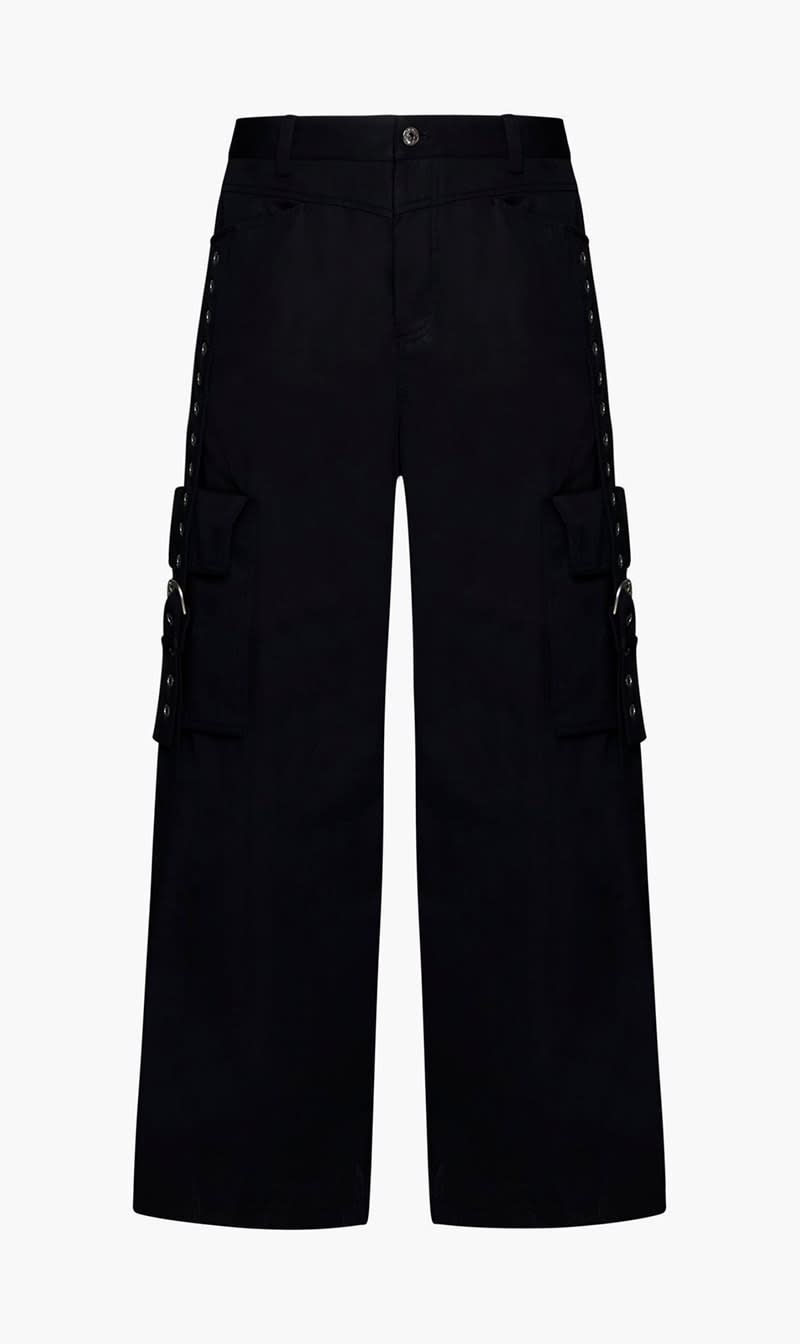 

Off-white Black Buckles Cot Cargo Pant Black No Color for Men | The Deal Outlet