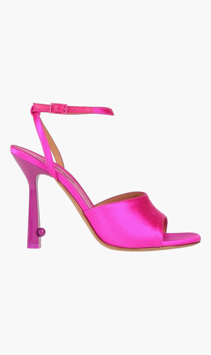 

Off-white Pink Lollipop High Sandals for Women | The Deal Outlet