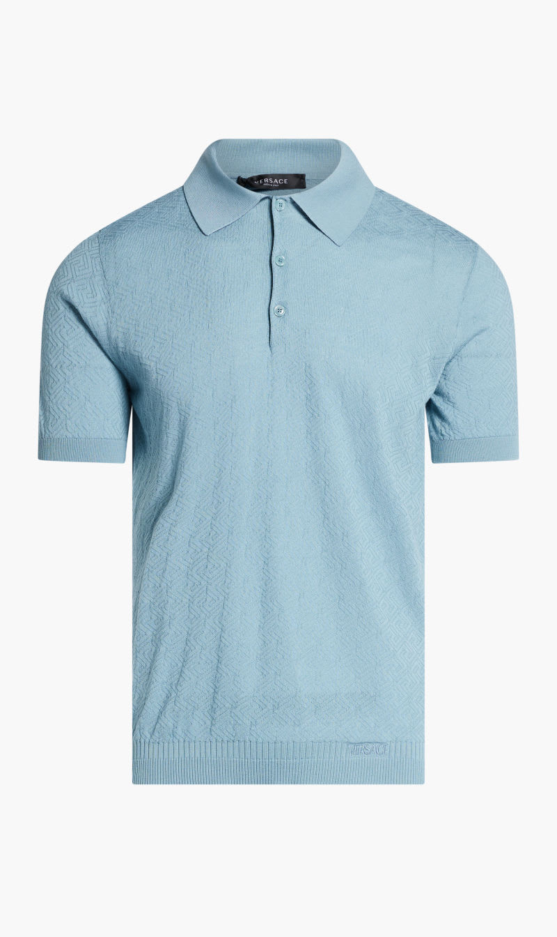 

Versace Blue Knit Sweater for Men | The Deal Outlet