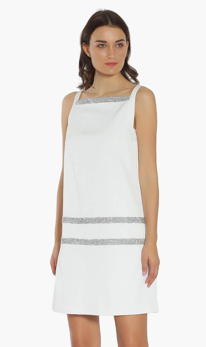 

Paule Ka Ottoman Stretch Dress
