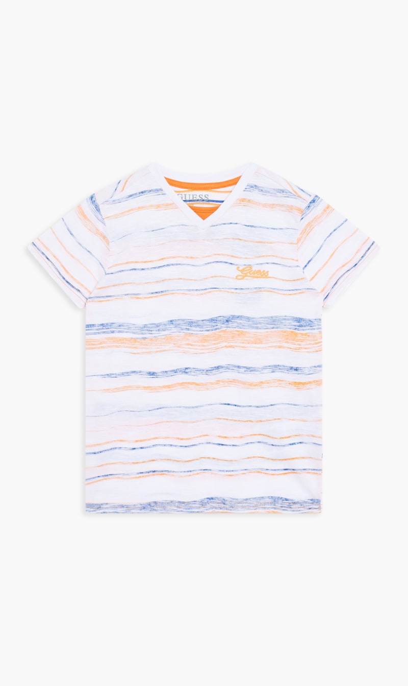 

Guess Orange Organic Club Jersey T-shirt | The Deal Outlet