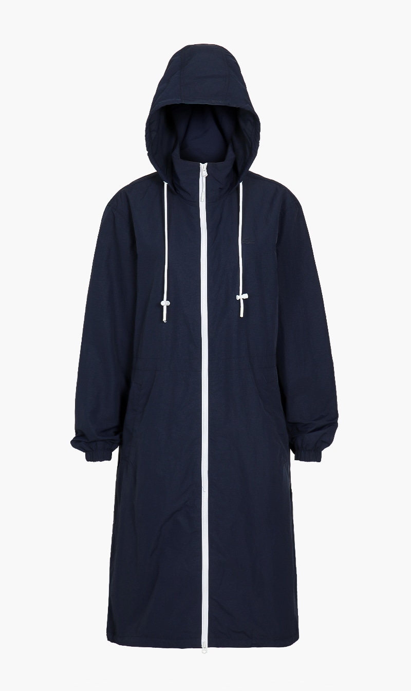 

Hooded Oversized Coat, Blue