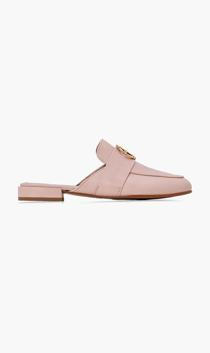 

Roberto Cavalli Leather Flats