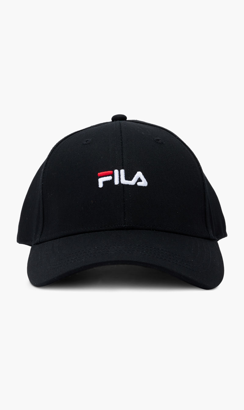 

Fila Black Dice Small Embroidered Logo Baseball Cap | The Deal Outlet