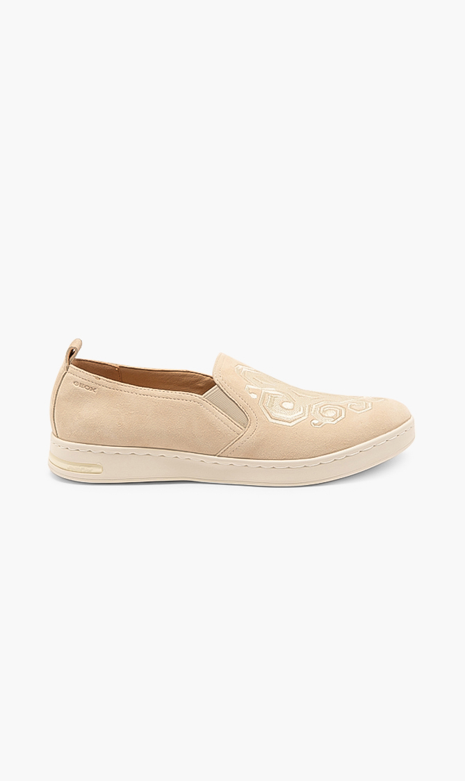 Geox Jaysen Suede Slip-on Sneakers