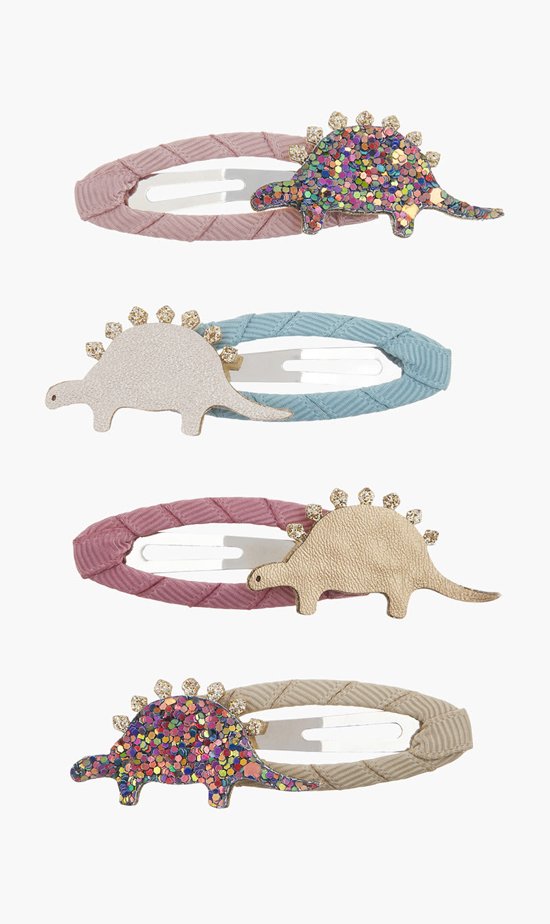 

Mimi & Lula Multi-color Sponky Dino Clips for Girls | The Deal Outlet