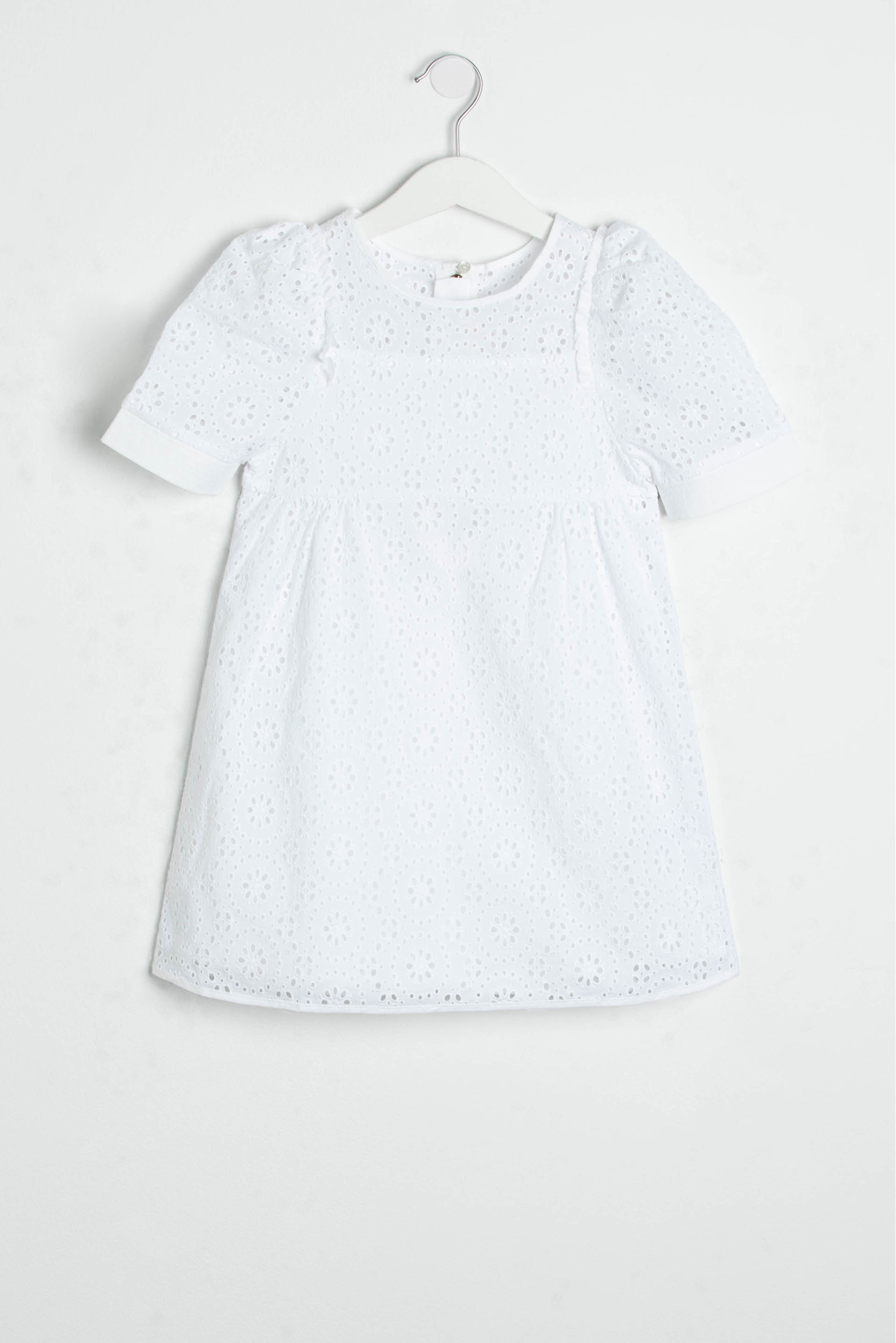 

Chloe Floral Embroidered Cut-out Dress