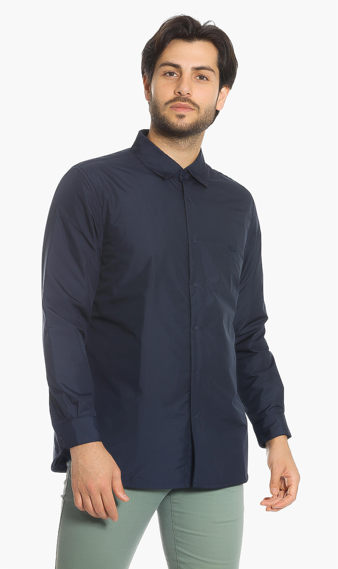 

Lacoste Solid Regular Fit Shirt