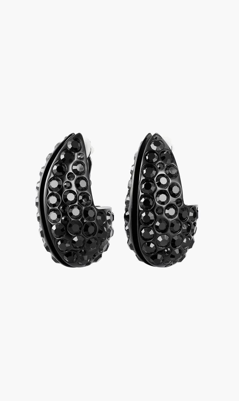 

Tory Burch Black Wave Earring for Women | The Deal Outlet
