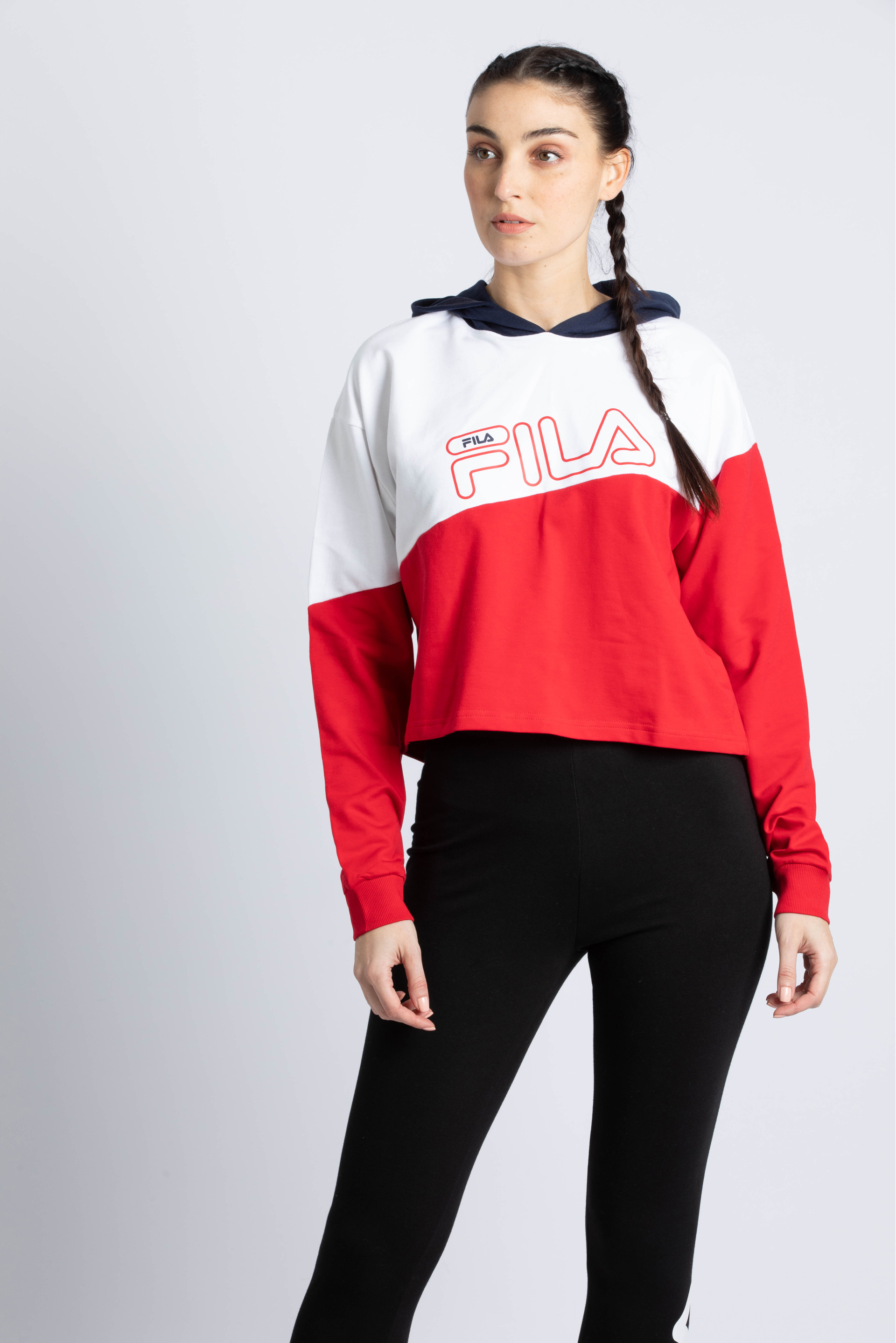 

Fila Katherine Colorblock Crop Hoodie