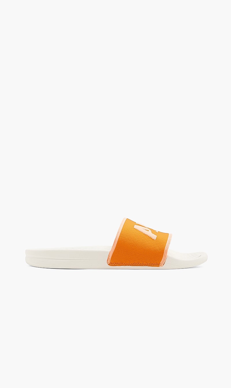

Athletic Propulsion Labs Orange Big Logo Slide for Men | The Deal Outlet