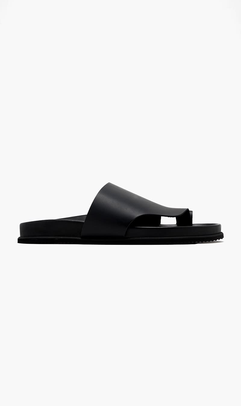 

Ancient Greek Sandals Black Xenofon Sandals for Men | The Deal Outlet