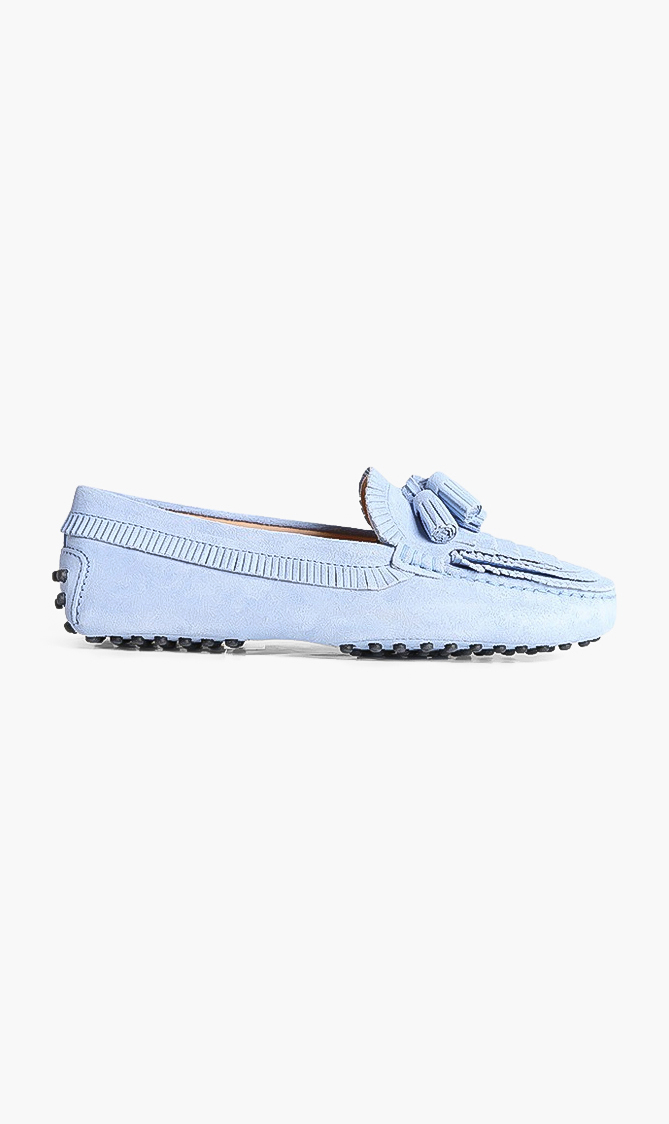 

Gommino Suede Tassel Loafers