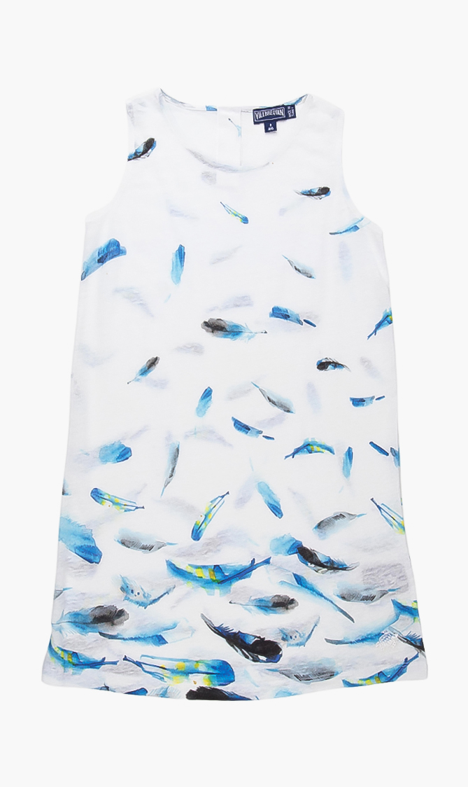 

Vilebrequin Geolette Feather Print Dress