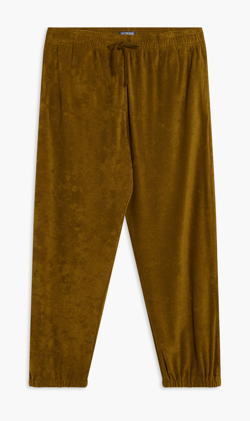 

Vilebrequin Brown Solid Terry Track Pant for Men | The Deal Outlet