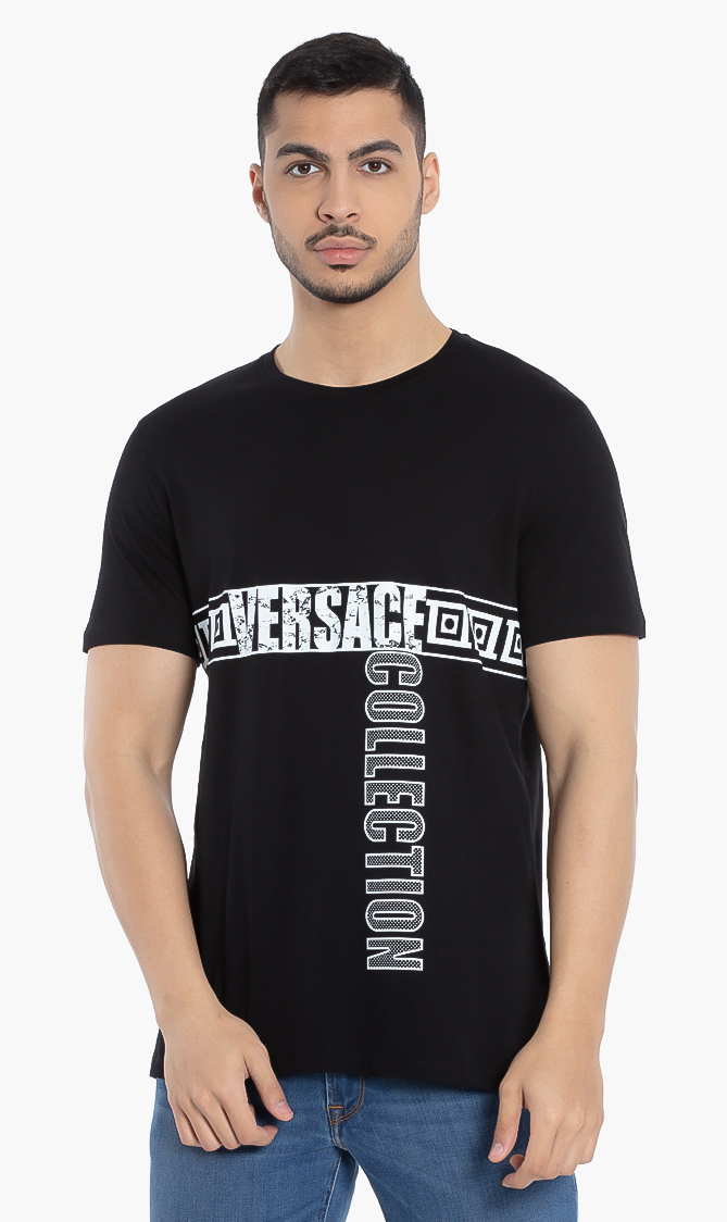 

Versace Logo Graphic Print T-shirt