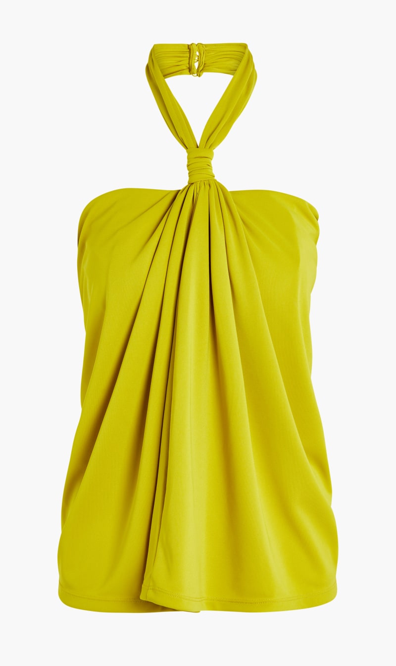 

Ronny Kobo Yellow Ero Top for Women | The Deal Outlet