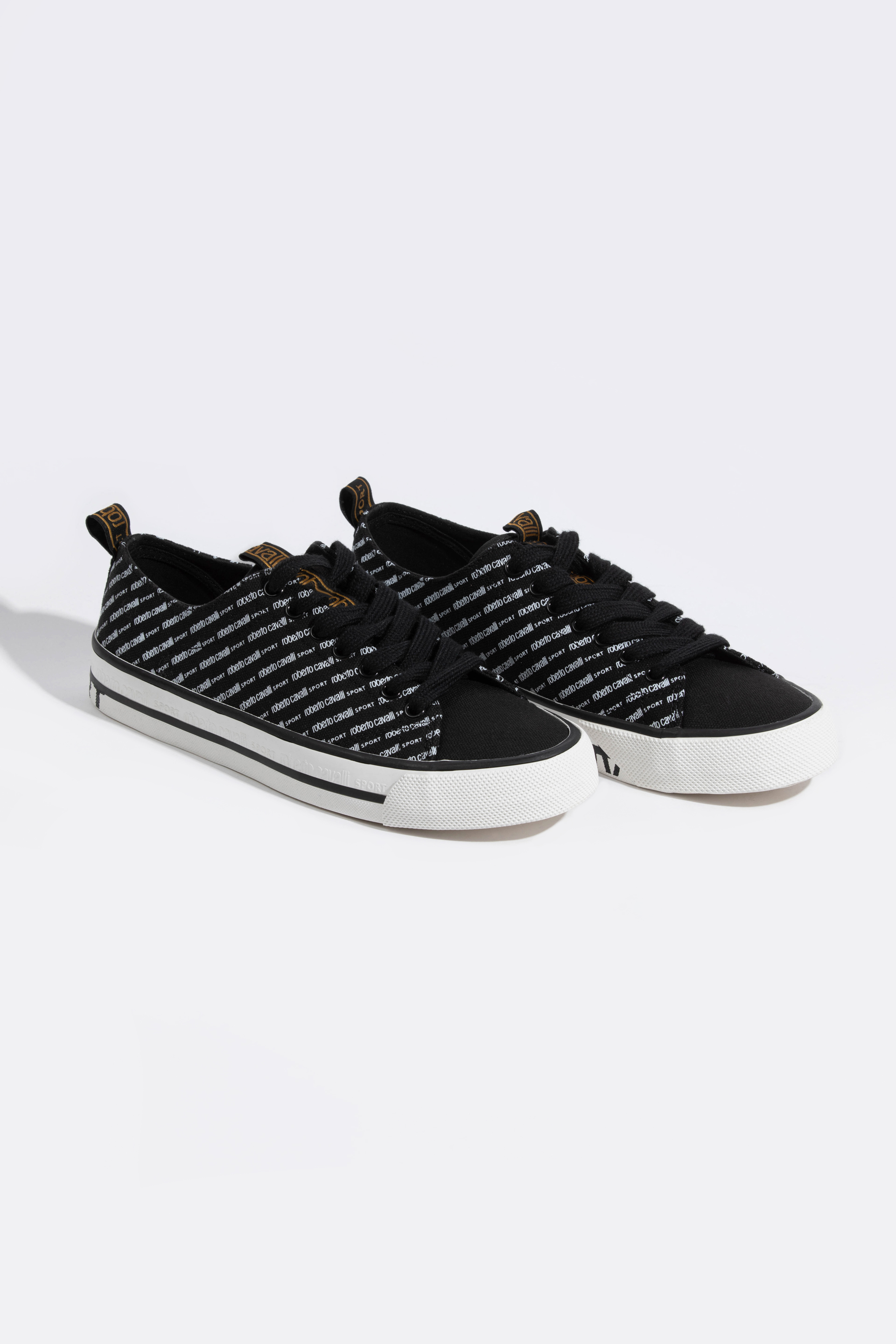 

Roberto Cavalli Lace Up Logo Sneakers