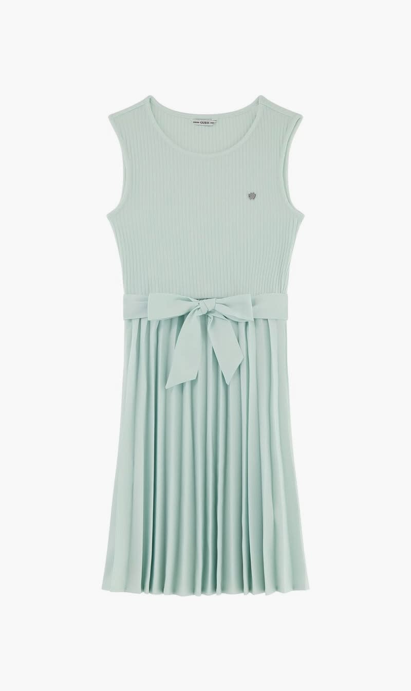 

Guess Green Fit And Flare Sweater Dress for Girls | The Deal Outlet