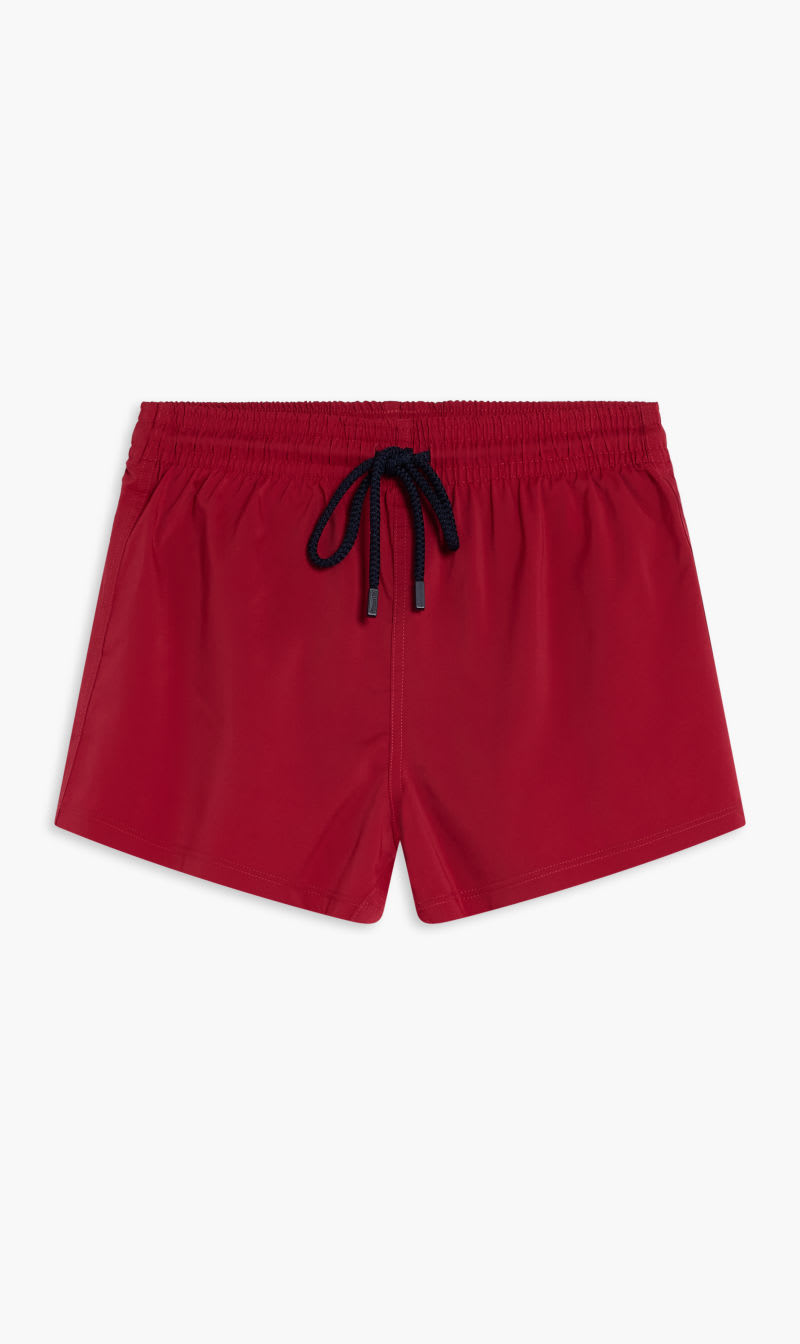 

Vilebrequin Light Red Plain Swim Trunks for Men | The Deal Outlet