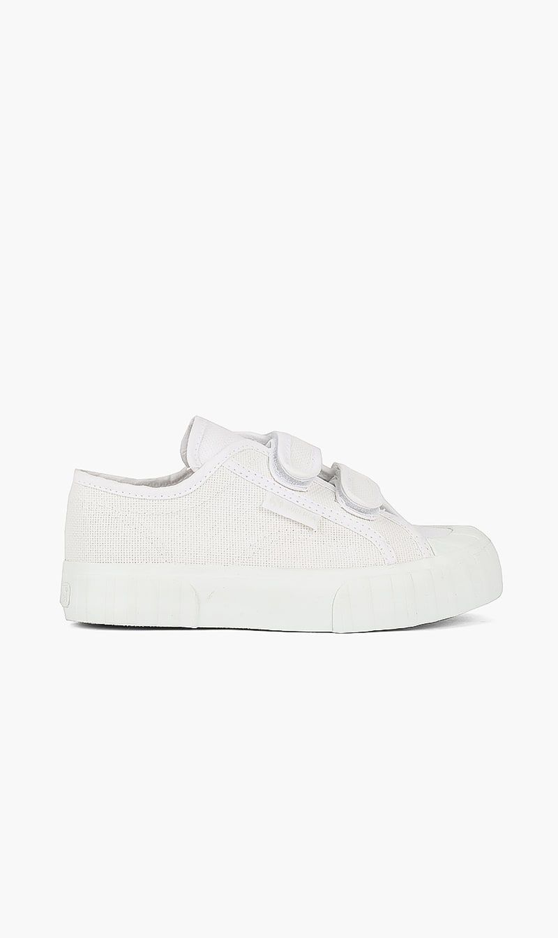 

Superga White Strap Sneakers | The Deal Outlet