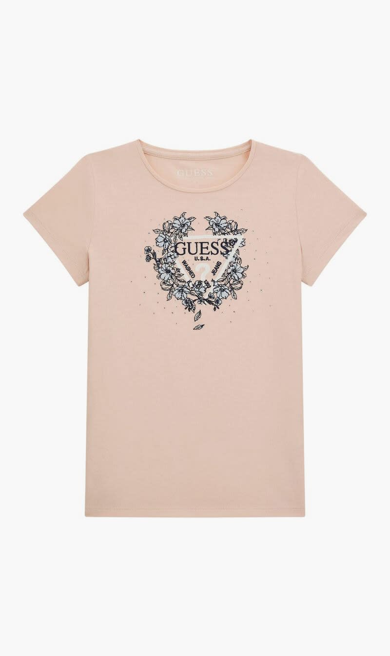 

Guess Pink Ss T-shirt for Girls | The Deal Outlet