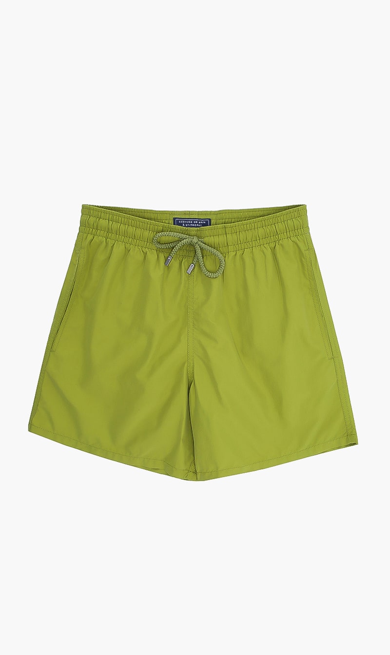

Vilebrequin Green Matcha Solid Shorts for Men | The Deal Outlet
