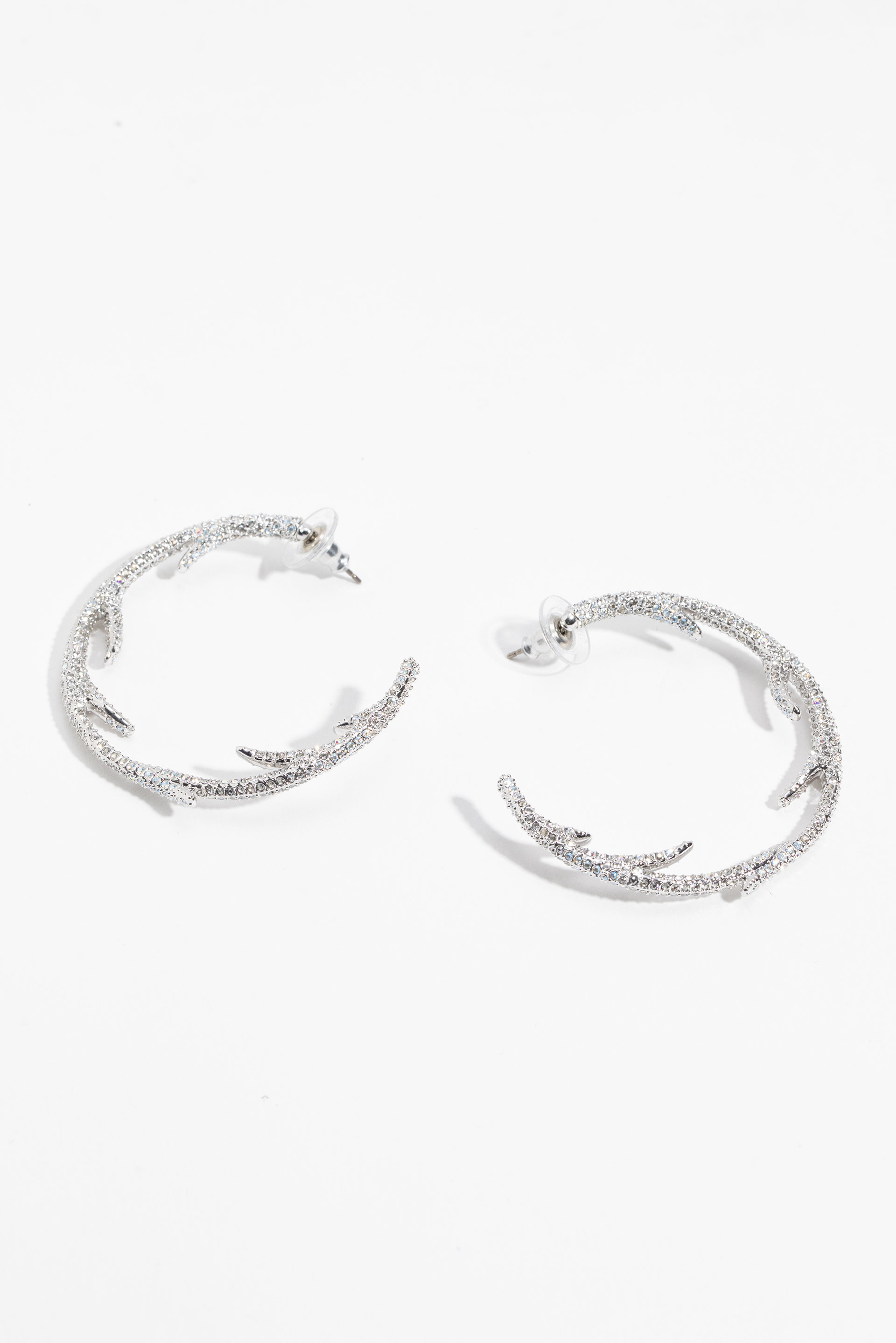 

Swarovski Polar Bestiary Hoop Pierced Earrings