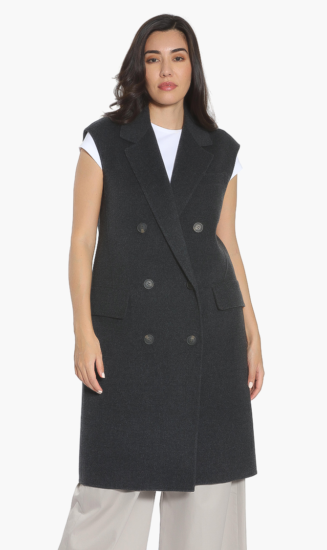 

Diego Sleeveless Coat