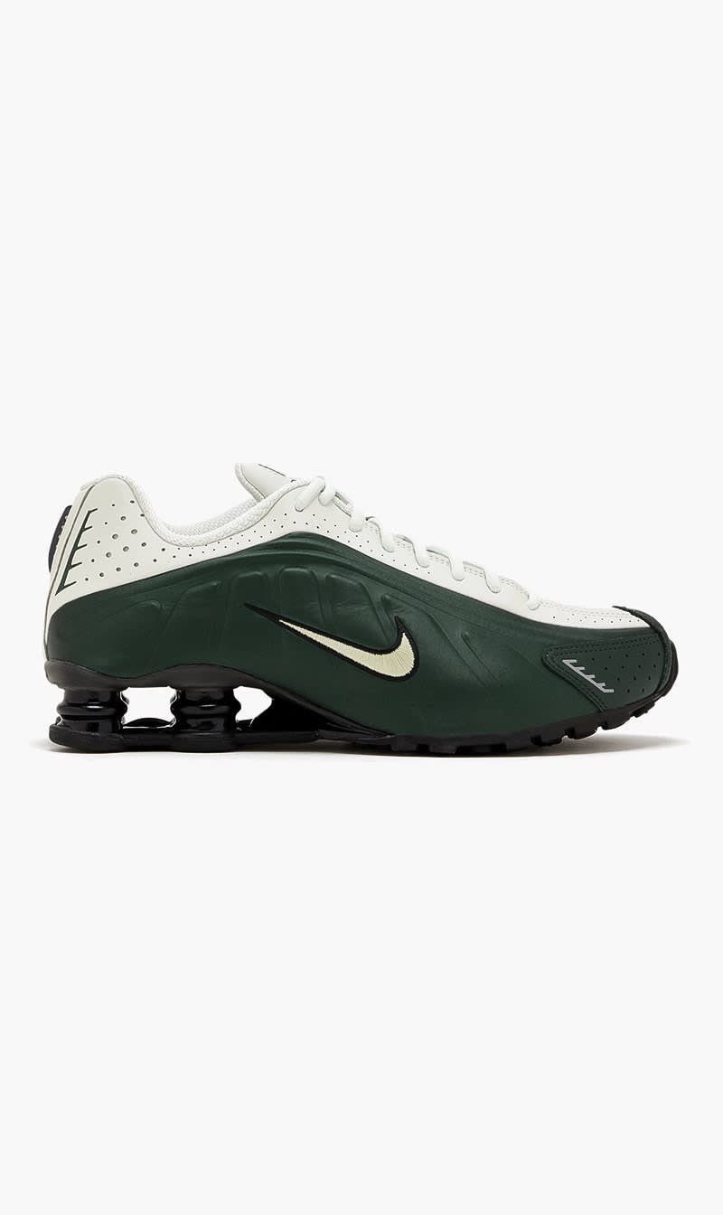 Green Nike Shox R4 for Men