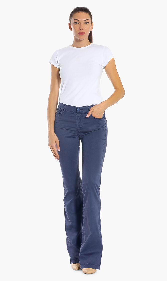 

Frida Flared Tailored Pants, Blue
