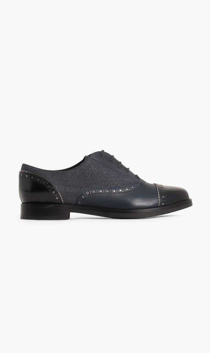 

Promethea Leather Oxford, Blue