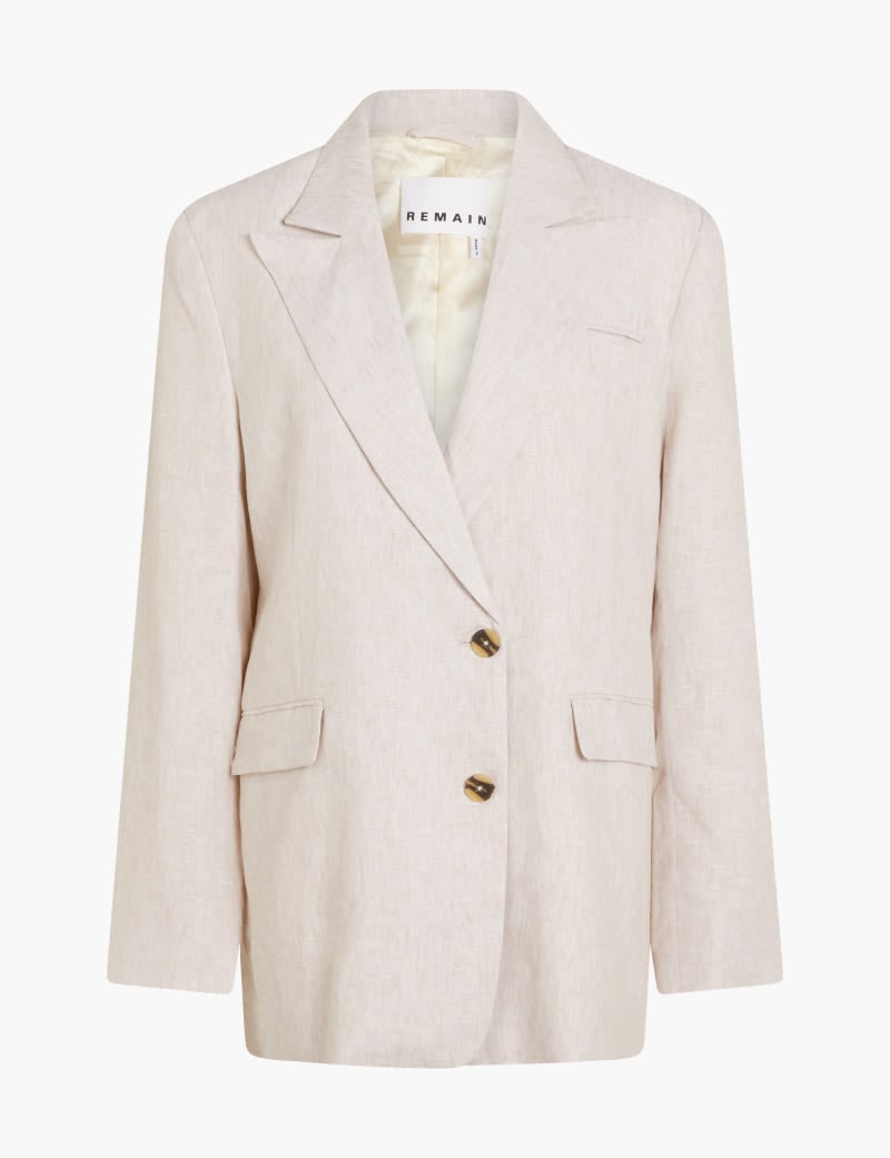 

Remain Birger Christensen Grey Kirsten Blazer for Women | The Deal Outlet