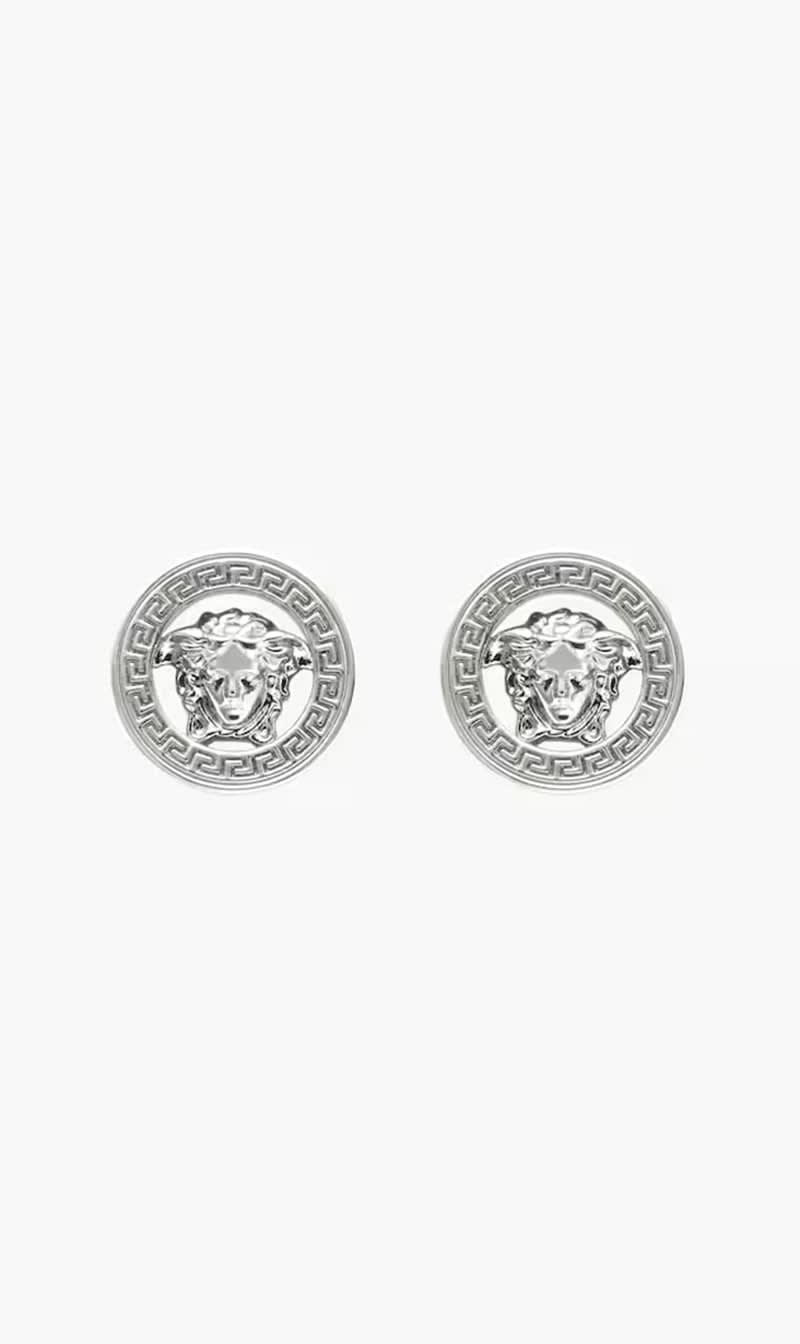 

Versace Silver Medusa 95 Earrings for Women | The Deal Outlet