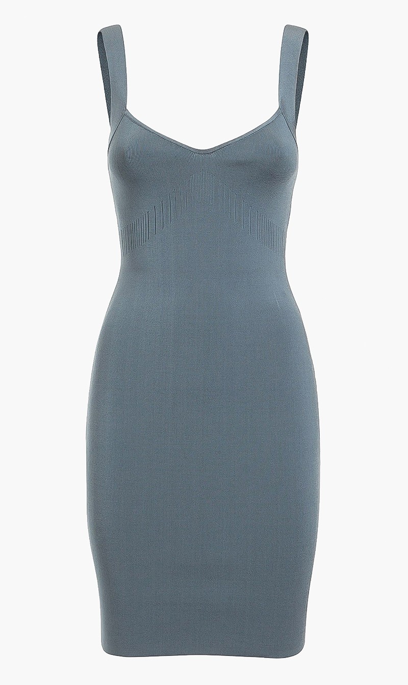 

Guess Blue Close-fitting Sweater Dress for Women | The Deal Outlet