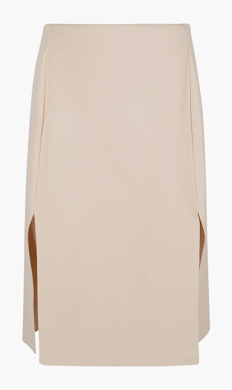 

Stella Mc Cartney Beige Compact Knit Skirt for Women | The Deal Outlet