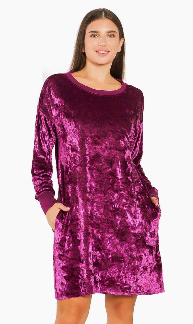 

Replay Velvet Midi Dress