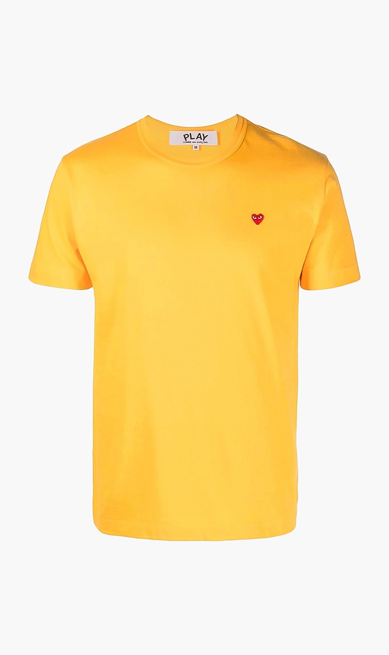 

Mini Logo Print T-shirt, Yellow