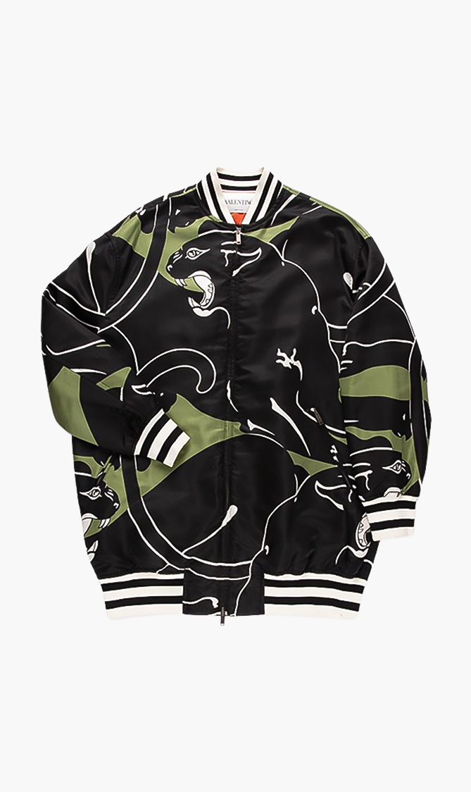 

Valentino Printed Bomber Jacket