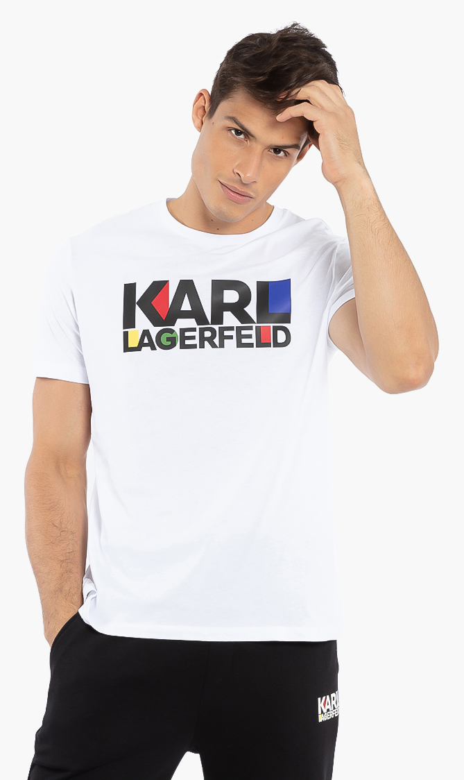 

Karl Lagerfeld Logo Crew-neck T-shirt